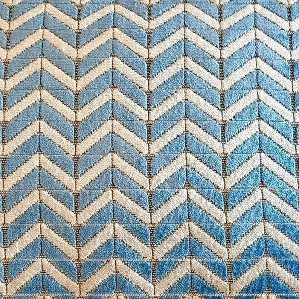 Rodeo Home Chevron Accent Pillow. Feather insert.